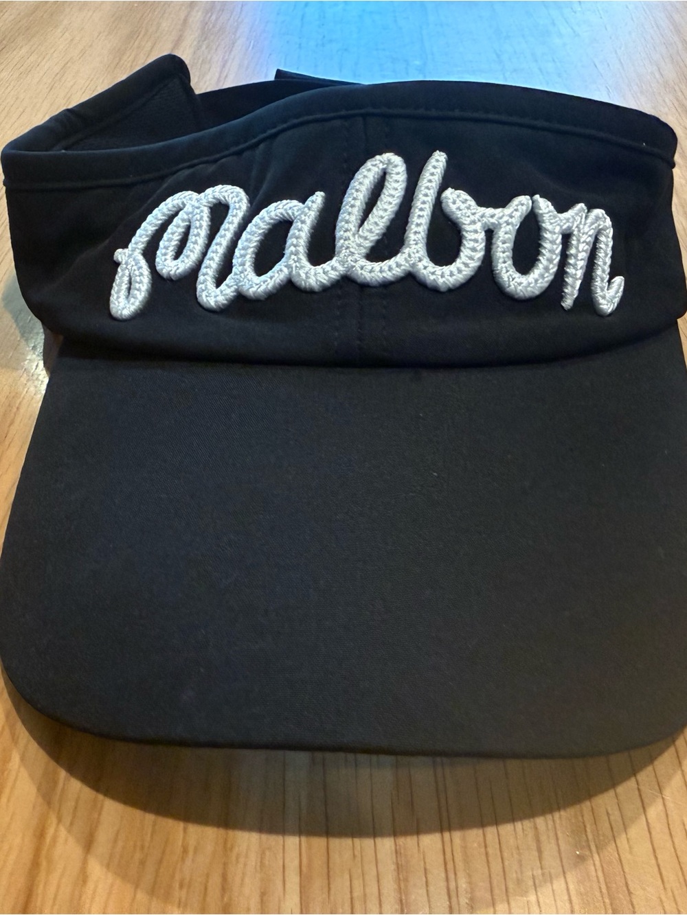 Malbon Black Visor
